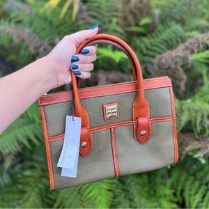 NWT Dooney & Bourke Small Satchel Bag